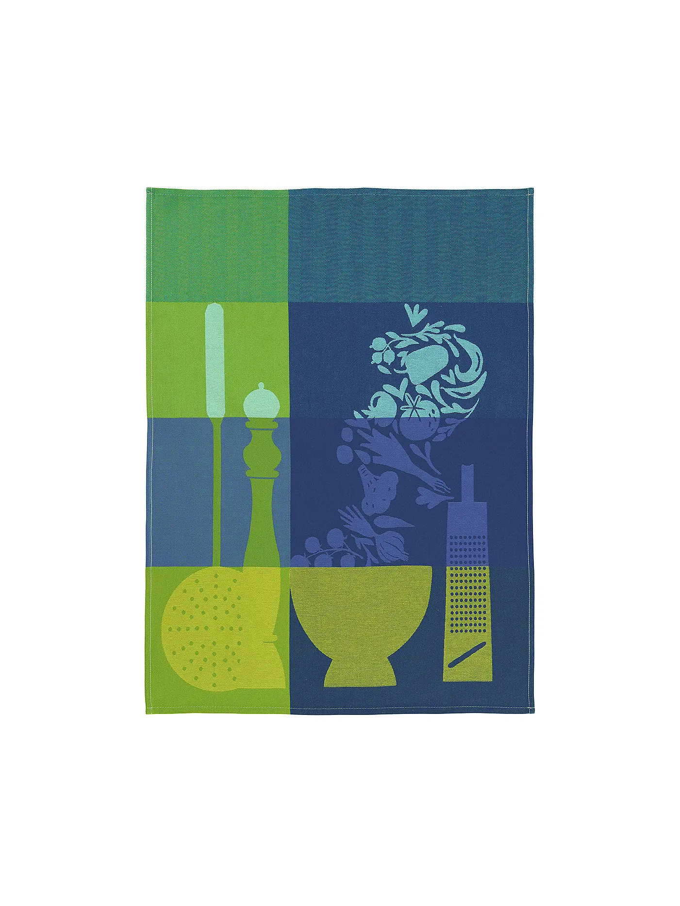 SANDER | Geschirrtuch DINER 50x70cm Aqua | grün